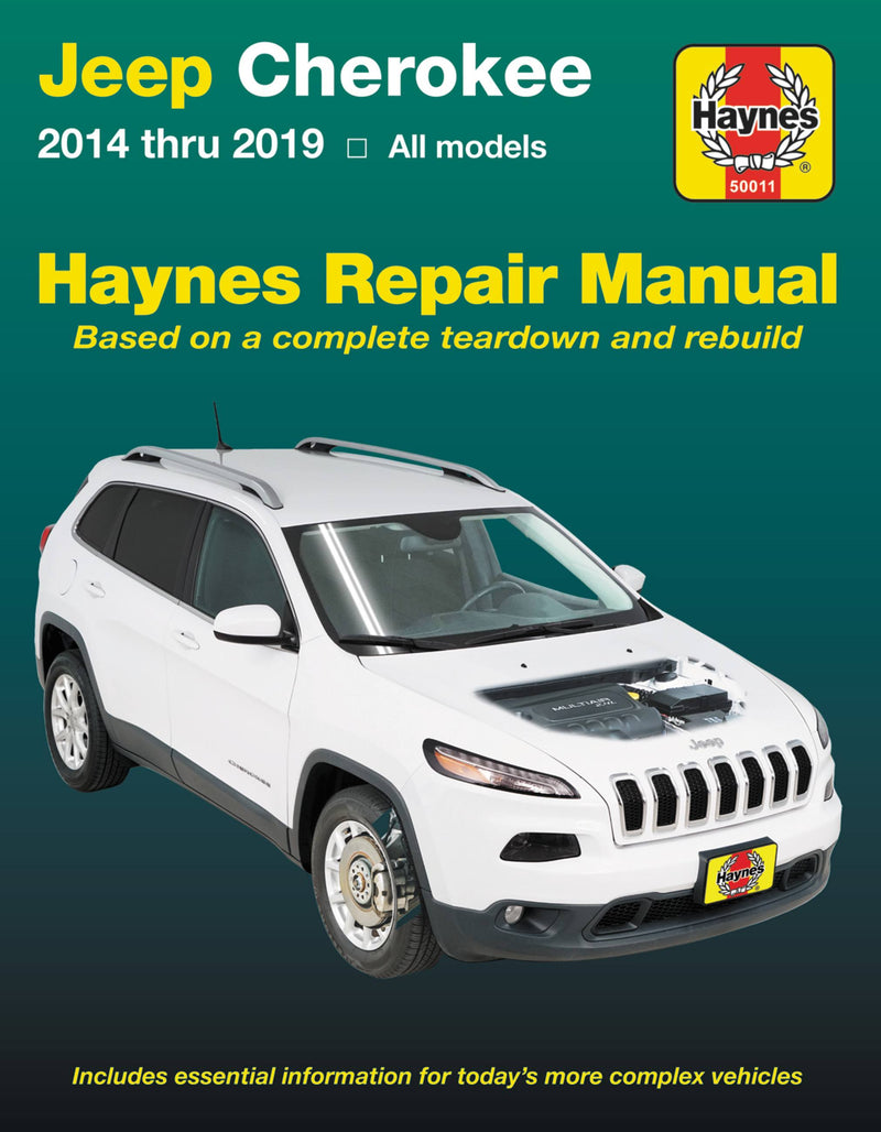 Jeep Cherokee 2014 thru 2019 Haynes Repair Manual