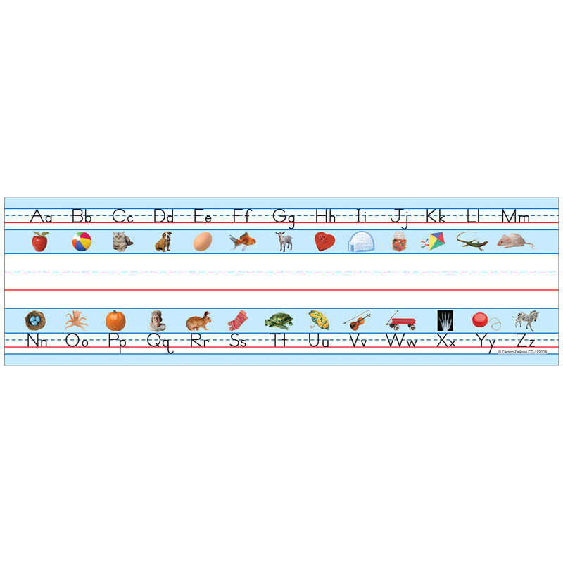 Alphabet Name Plates: Traditional
