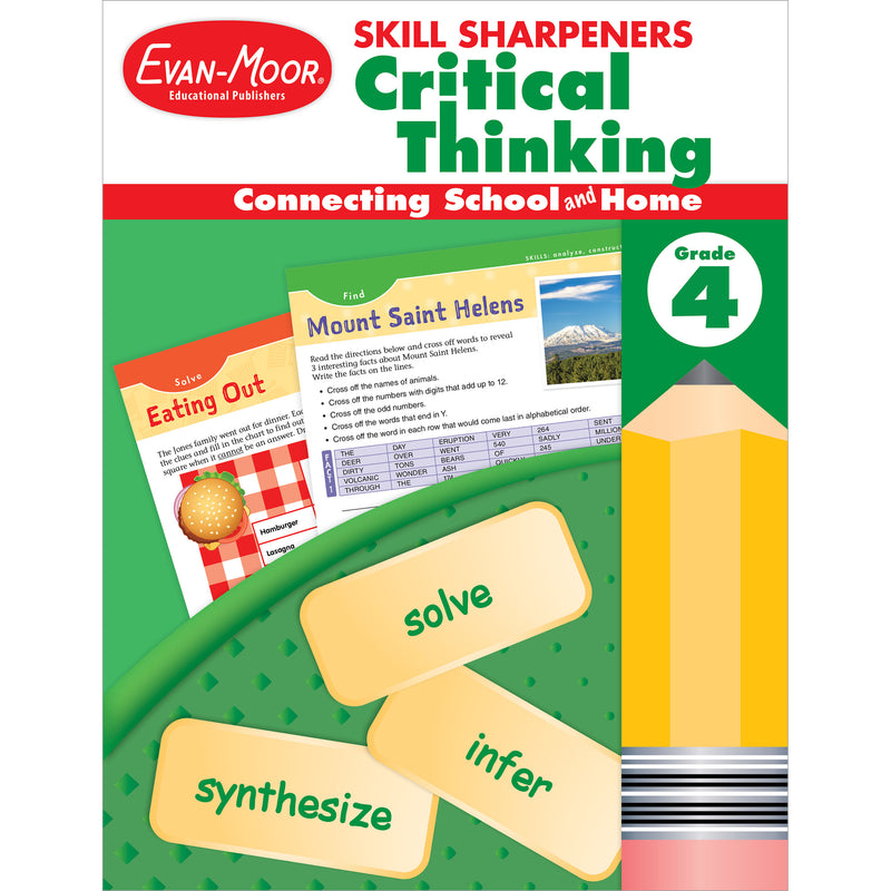 Skill Sharpeners: Critical Thinking Grade 4