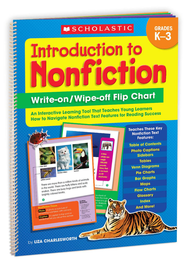 Introduction to Nonfiction Write-on/ Wipe-off Flip Chart