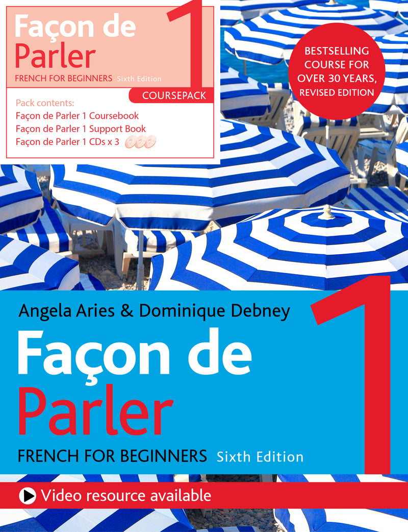Façon de Parler 1 French for Beginners 6ED course pack