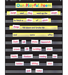 Standard (Black) Pocket Chart