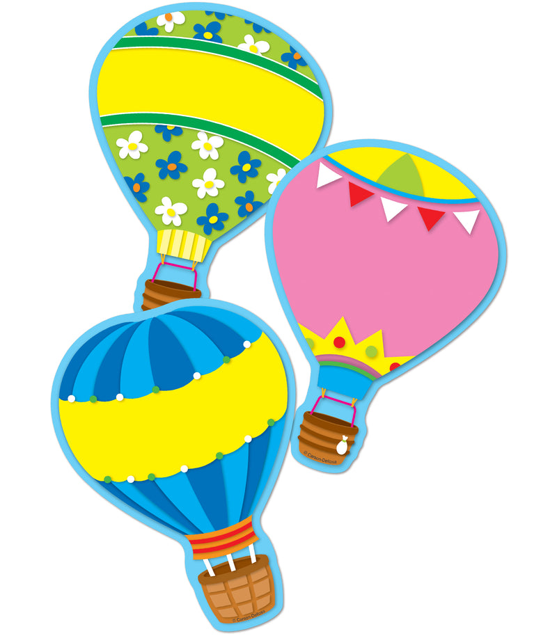 Hot Air Balloons Cutouts