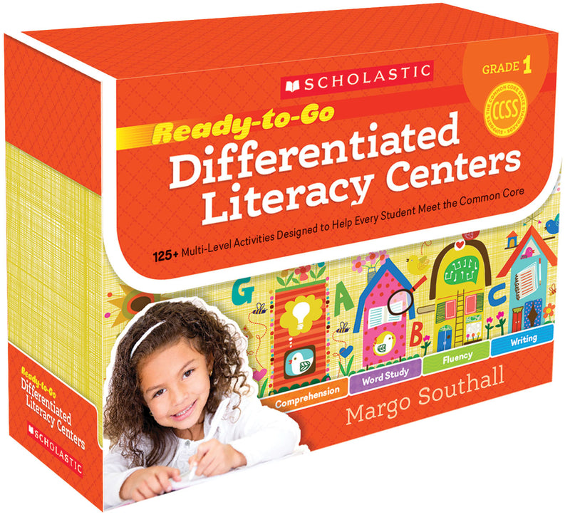 Ready-to-Go Differentiated Literacy Centers: Grade 1