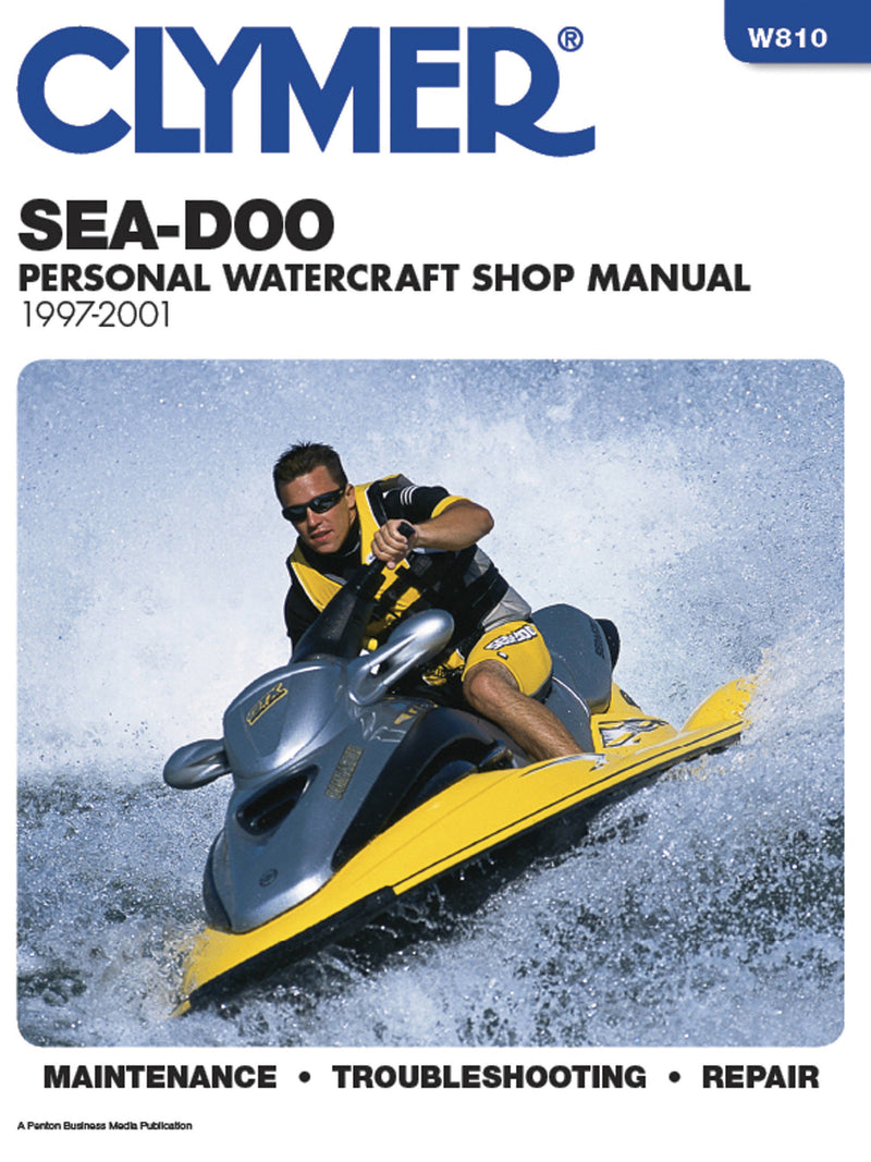 Sea-Doo Water Vehicles Shop Manual: 1997-2001 (Clymer Personal Watercraft)