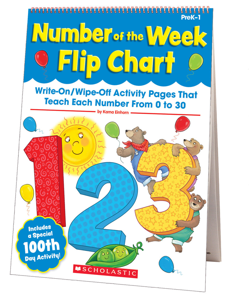 Number of the Week Flip Chart