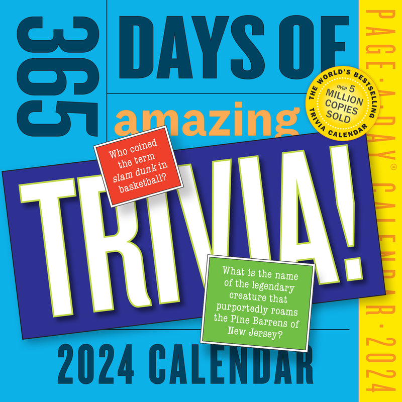 365 Days of Amazing Trivia! Page-A-Day Calendar 2024