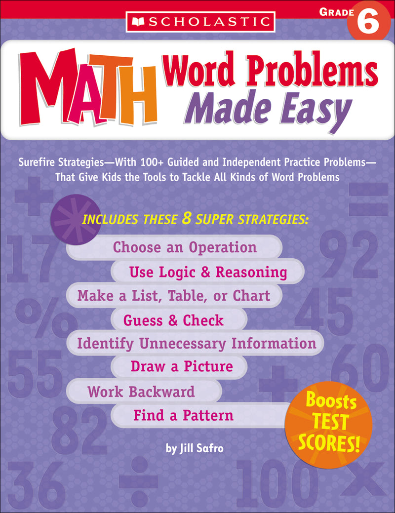 Math Word Problems Made Easy: Grade 6