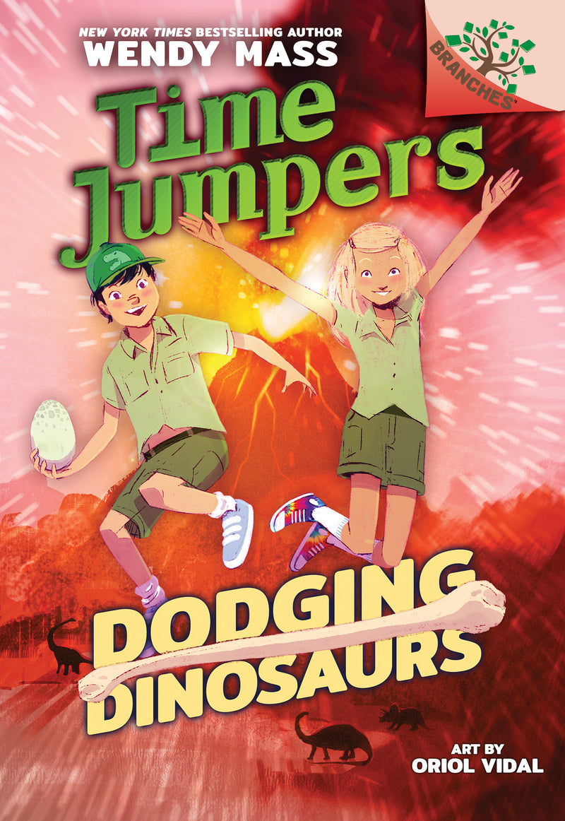 Dodging Dinosaurs: Branches Book (Time Jumpers #4) (Library Edition)