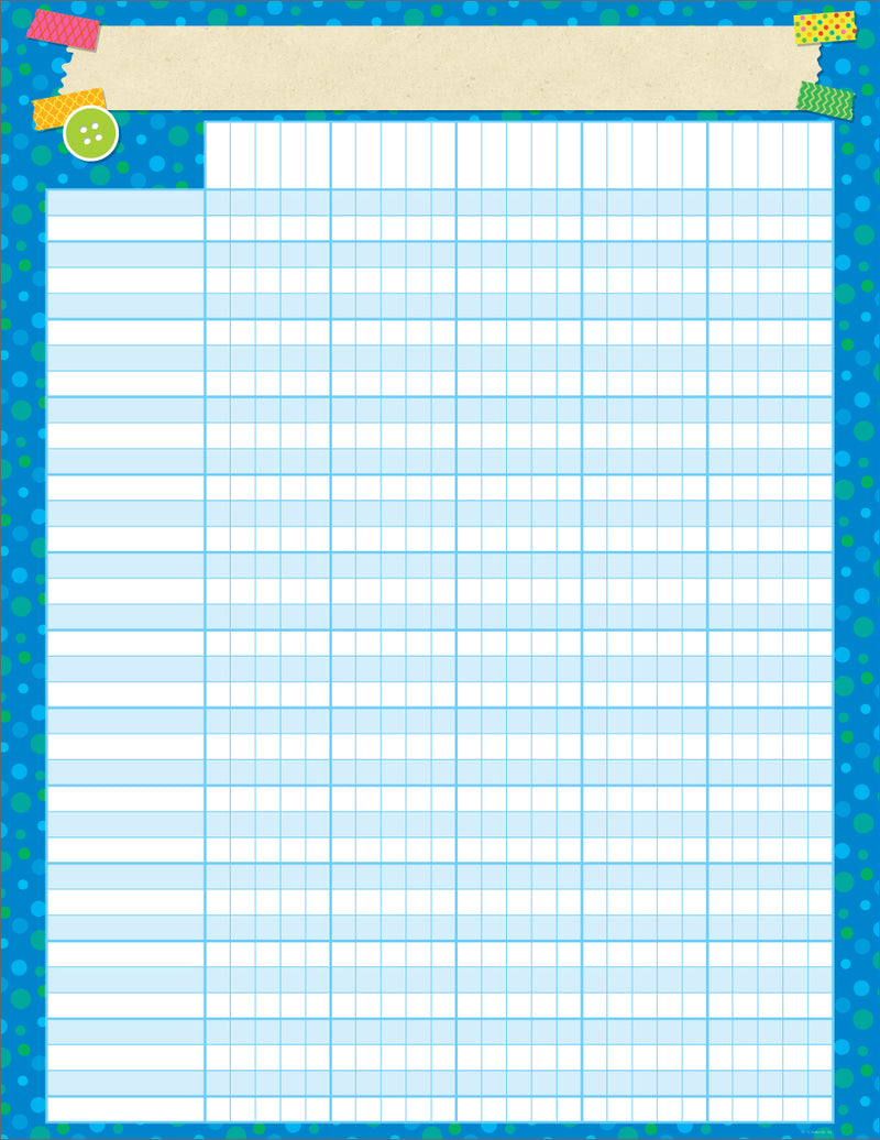 Tape It Up! Incentive Chart
