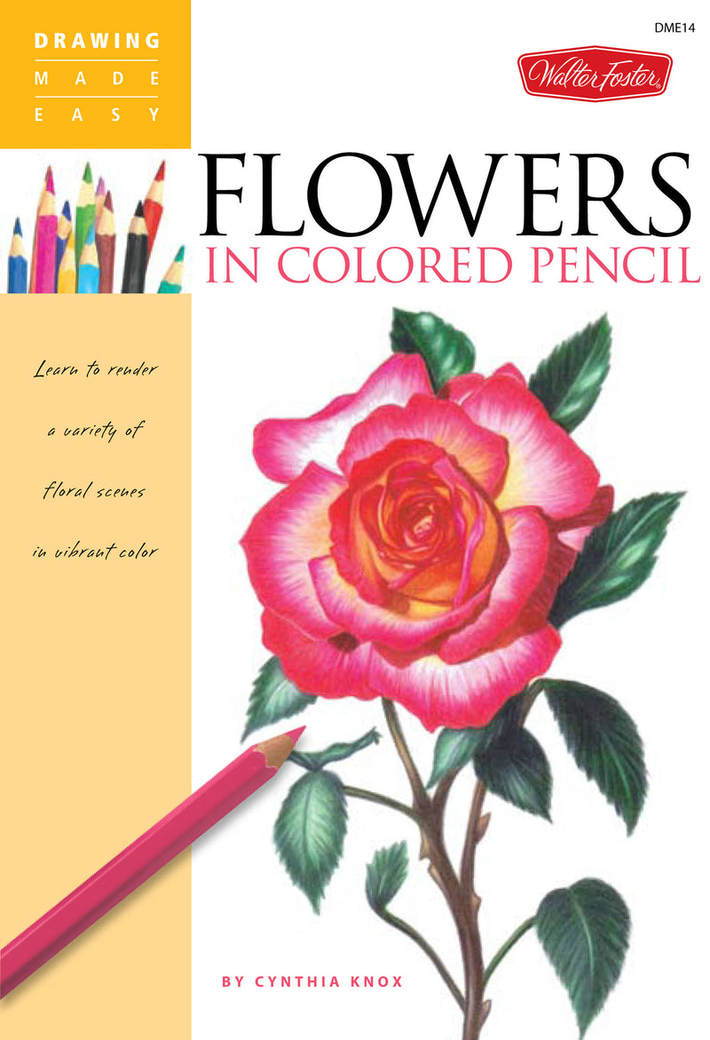 Flowers in Colored Pencil