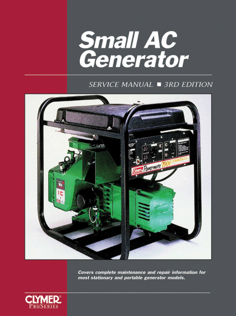 Small AC Generator Service Volume 1 Ed. 3