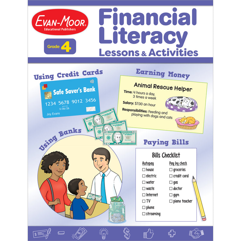 Financial Literacy Lessons And Activities, Grade 4