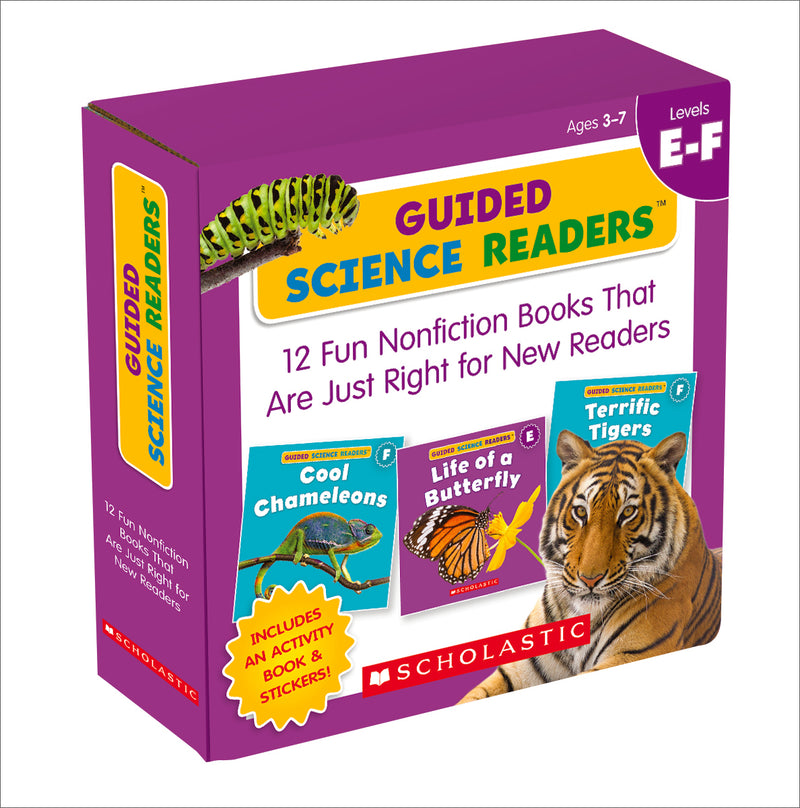 Guided Science Readers: Levels E-F (Parent Pack)