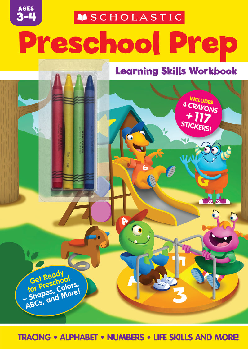 Preschool Prep Learning Skills Workbook