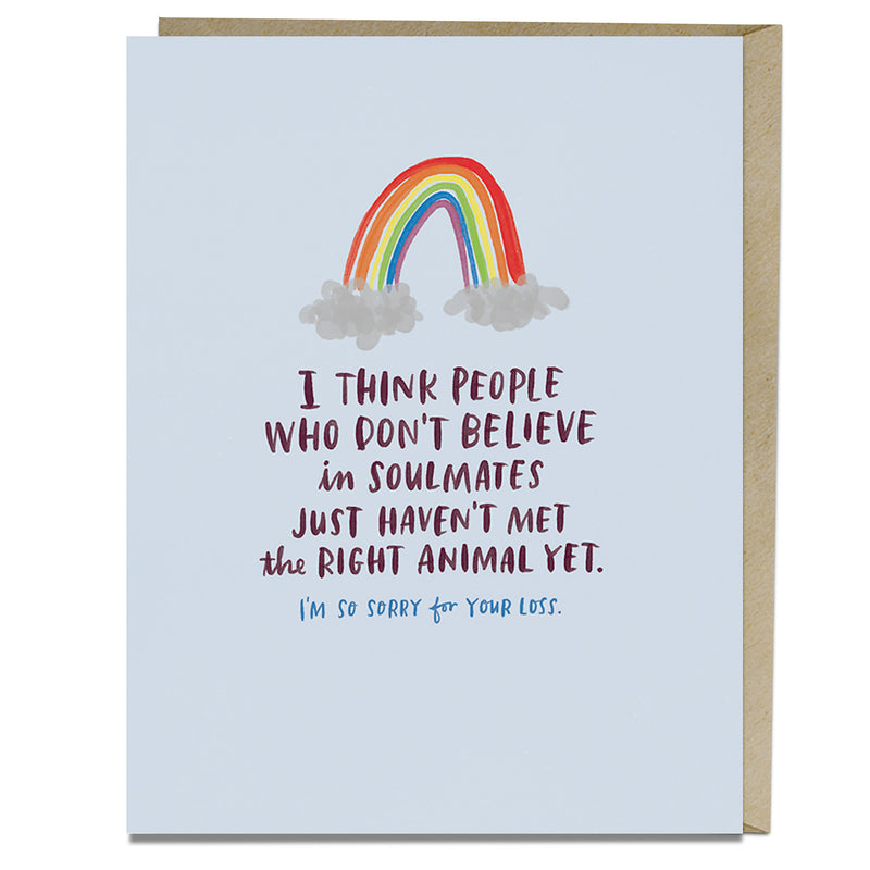 Pet Soulmate Empathy Card