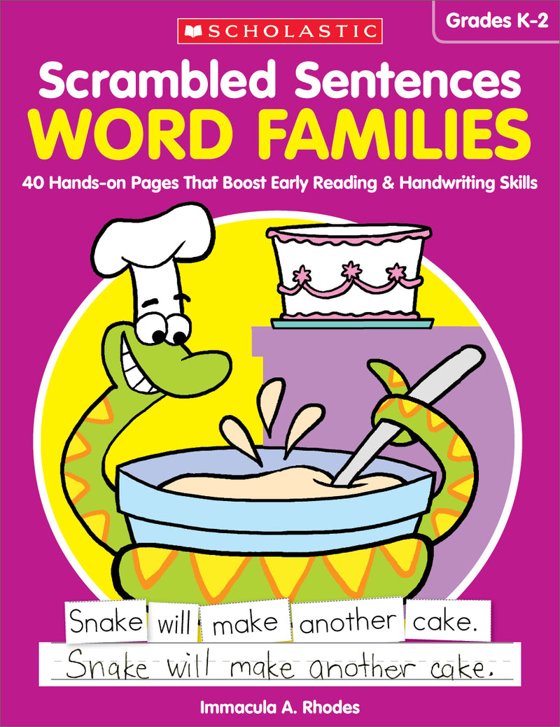 Scrambled Sentences: Word Families