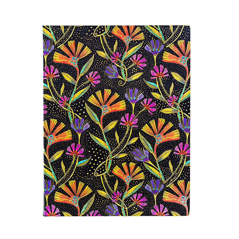 Wild Flowers Ultra Unlined Softcover Journal, 176pg, 100GSM, Laurel Burch Collection by Paperblanks (Playful Creations)