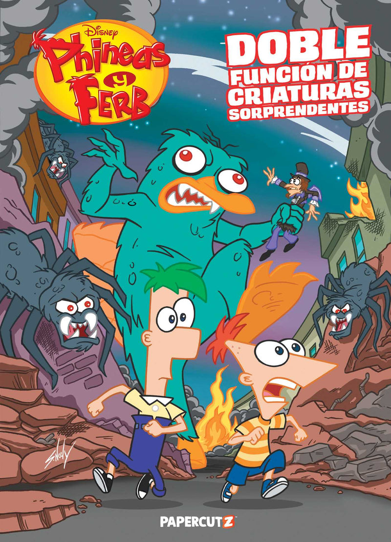 Phineas and Ferb's A-MAZE-ing Creature Double Feature (Spanish Language Edition)