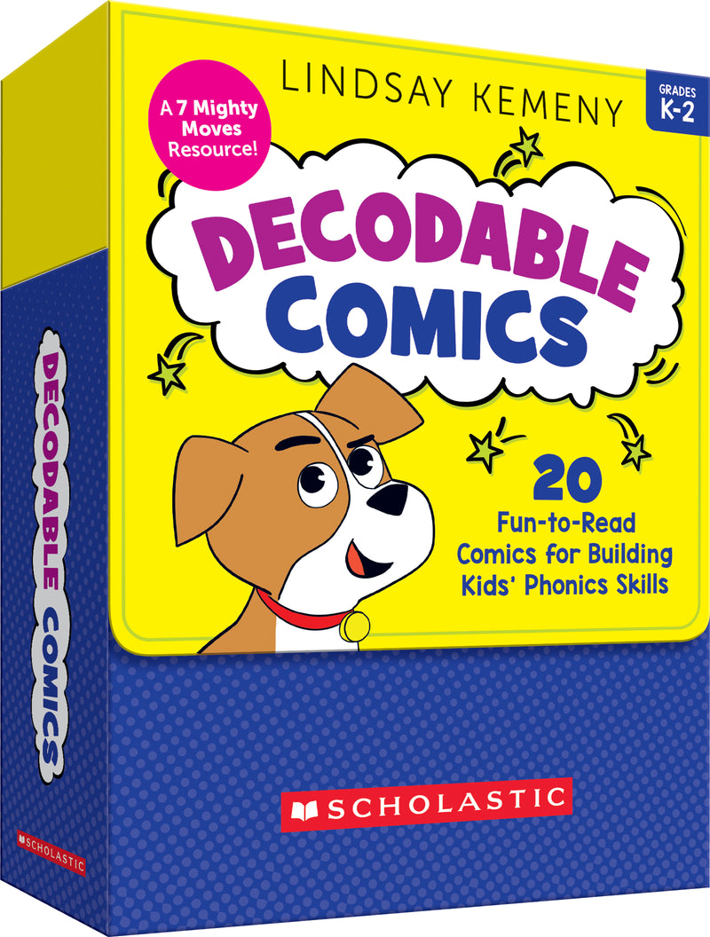 Decodable Comics (Multiple-Copy Set): 20 Fun-to-Read Comics for Building Kids’ Phonics Skills