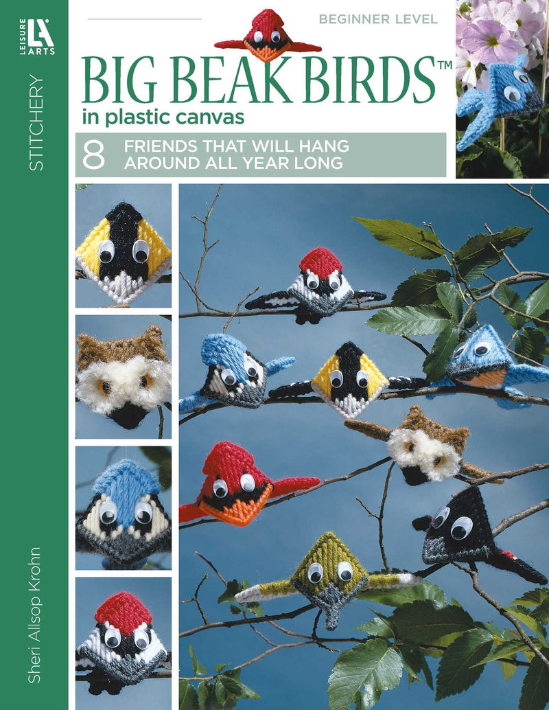 Big Beak Birds in Plastic Canvas
