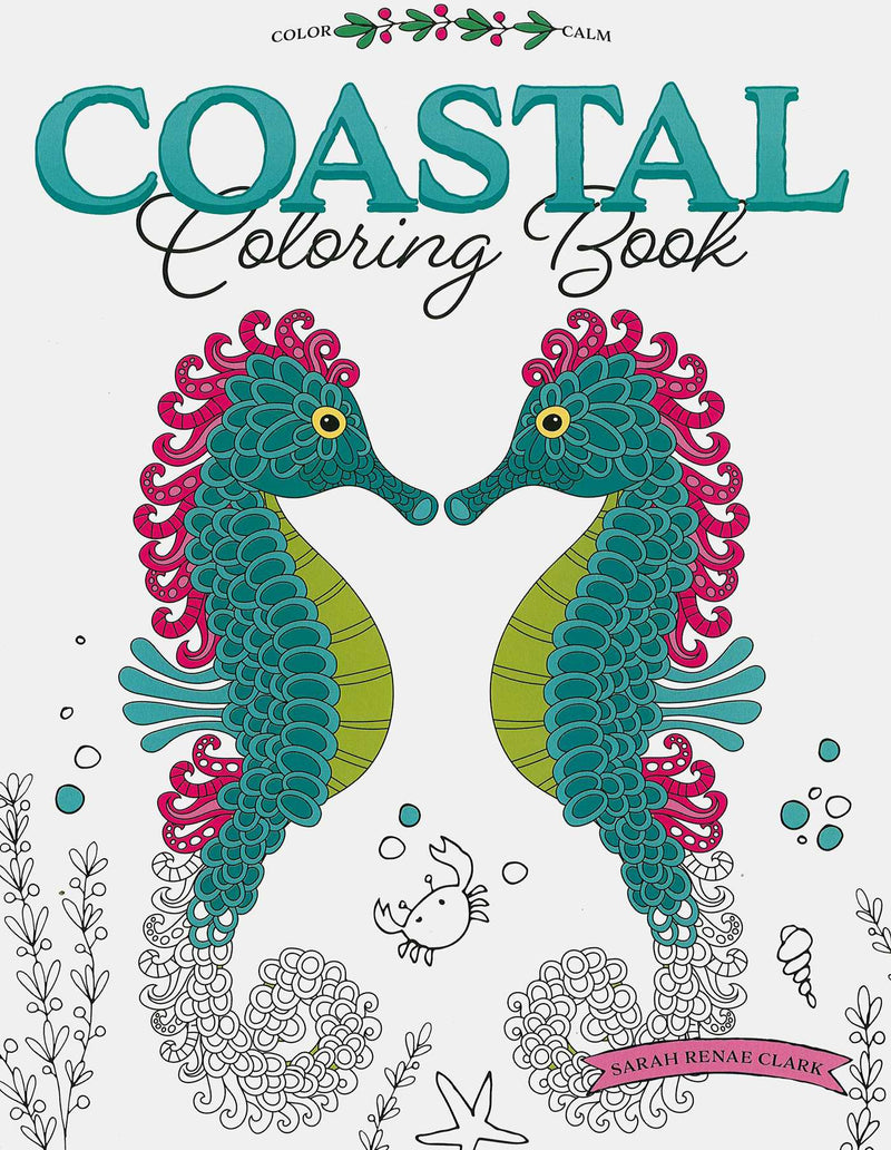 Color Calm Coastal Coloring Book