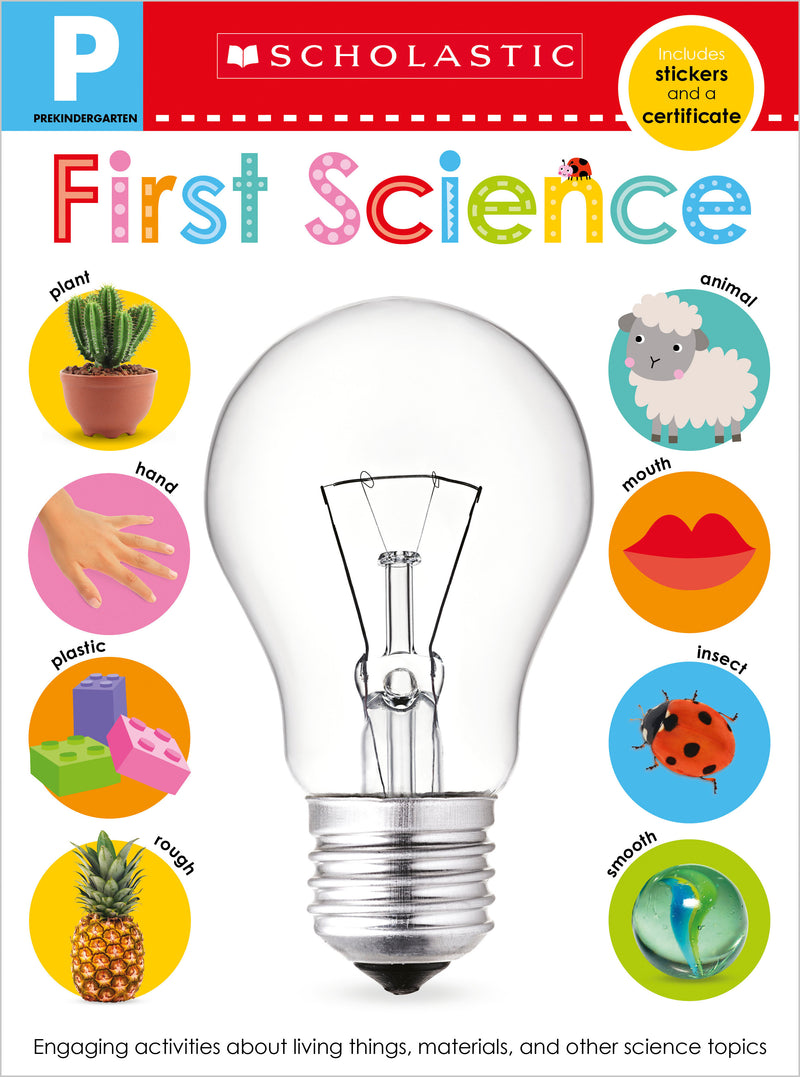 Pre-K Skills Workbook: First Science (Scholastic Early Learners)