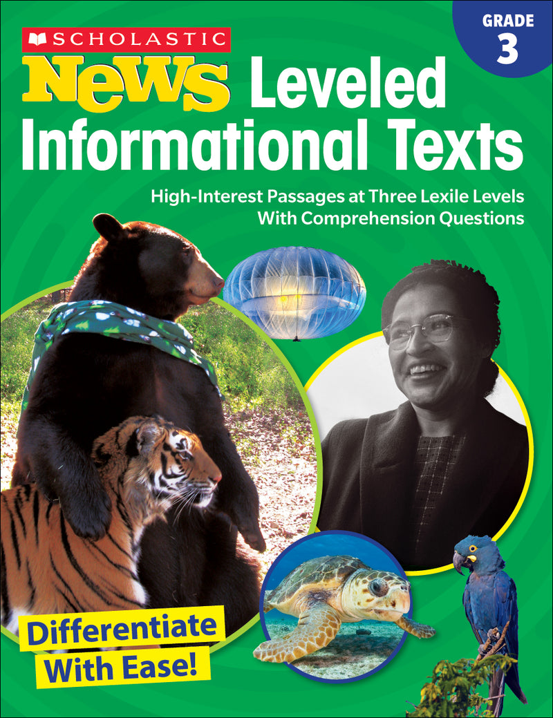 Scholastic News Leveled Informational Texts: Grade 3
