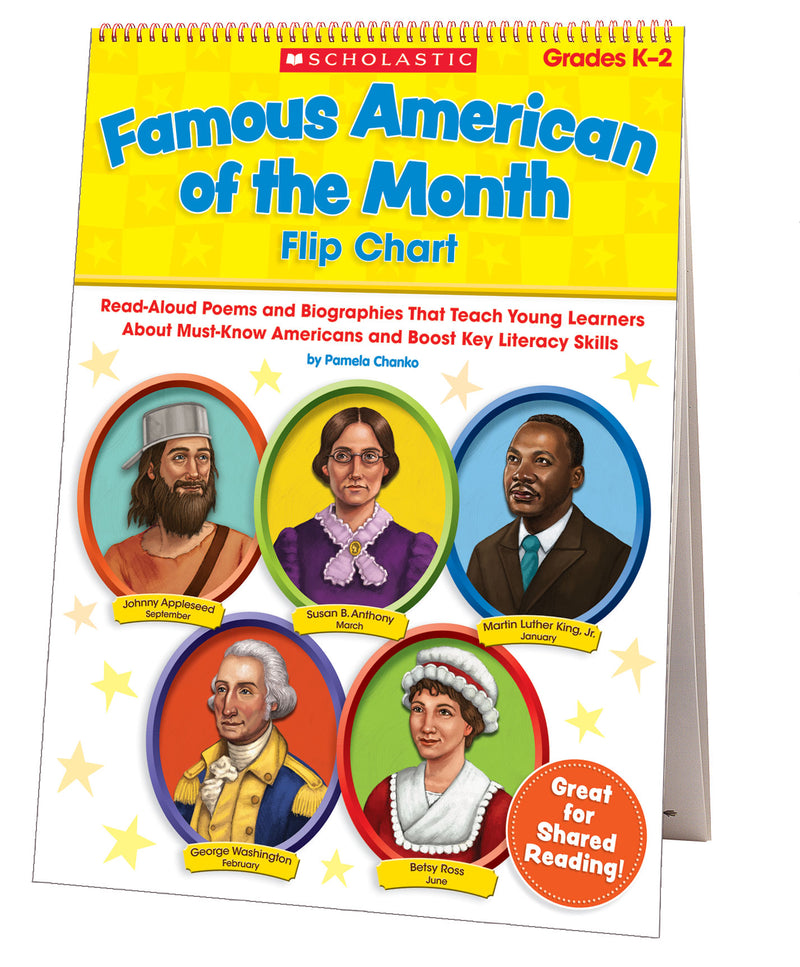 Famous American of the Month Flip Chart