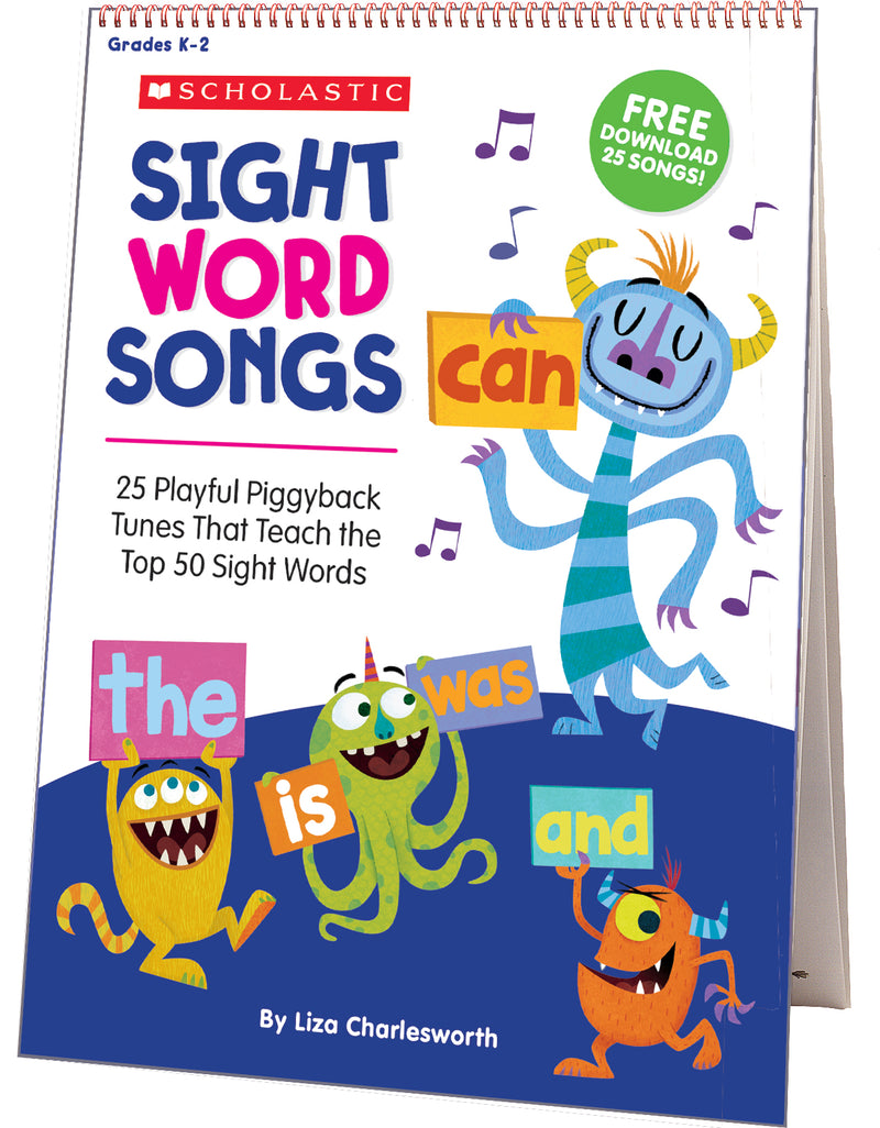 Sight Word Songs Flip Chart