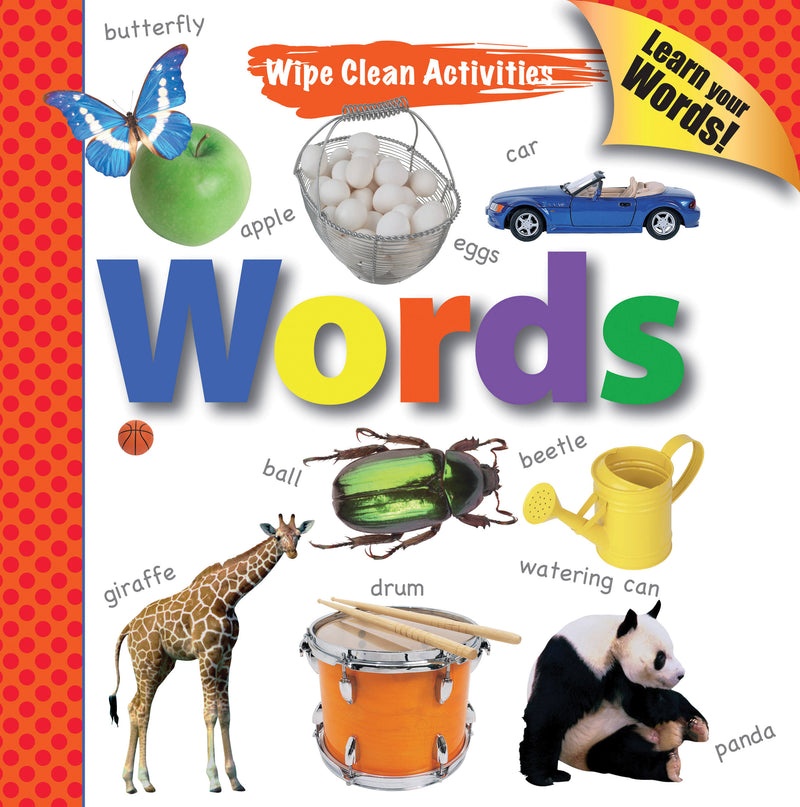 Wipe Clean Activities: Words