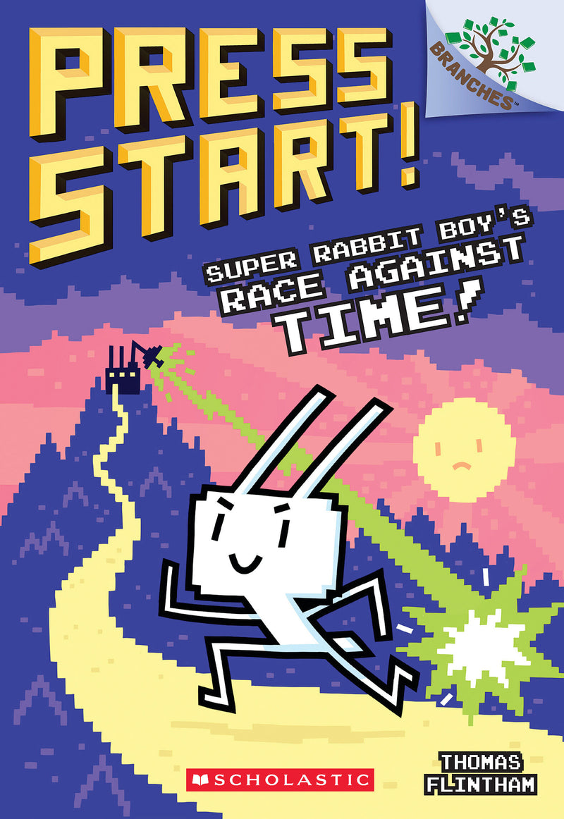 Super Rabbit Boy's Race Against Time!: A Branches Book (Press Start! #19)