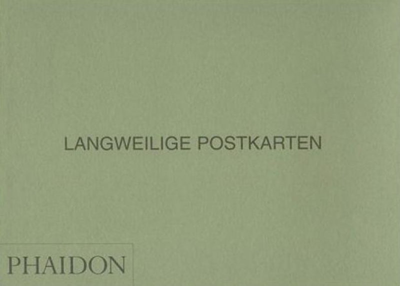 Langweilige Postkarten