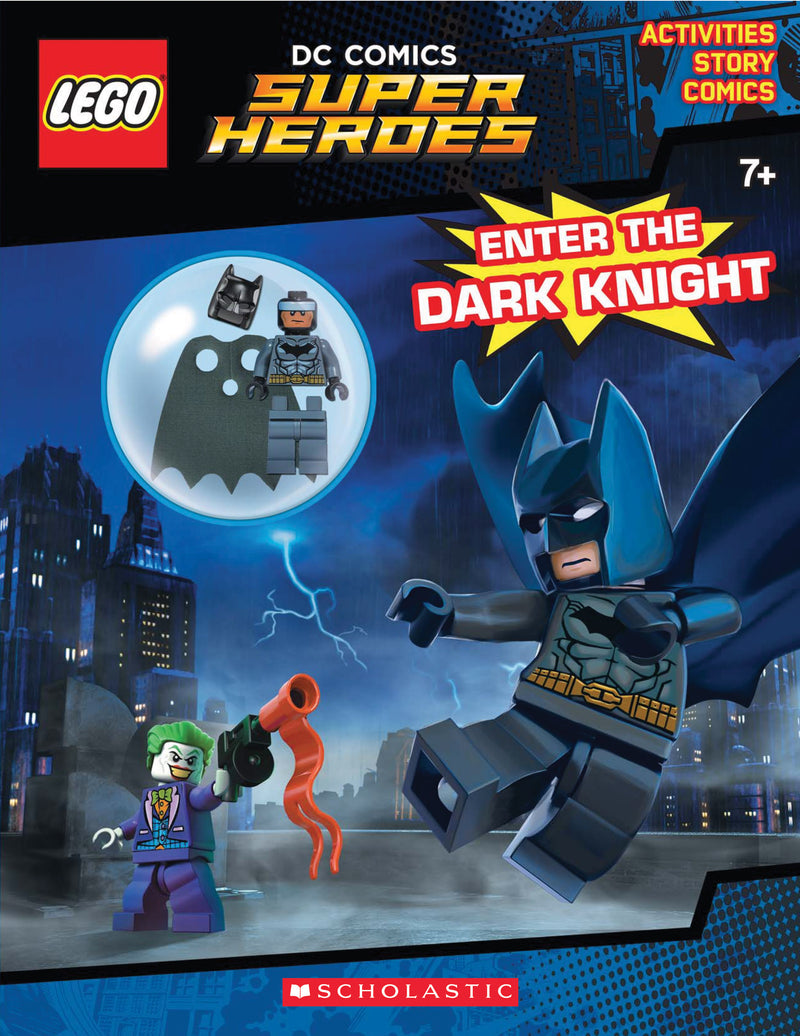 Enter the Dark Knight (LEGO DC Comics Super Heroes: Activity Book with Minifigure)
