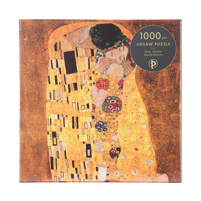 Klimt, The Kiss 1000 Piece Jigsaw Puzzle by Paperblanks (Special Editions)