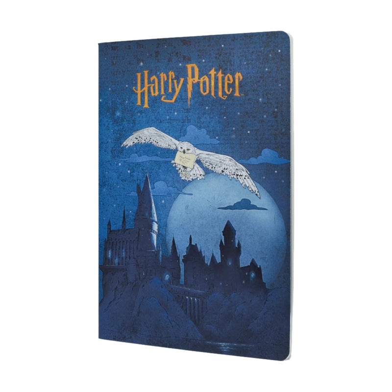Escape to Hogwarts Notebook A4 Lined Softcover Cahier, 80pg, 100GSM by Paperblanks (Harry Potter Collection)