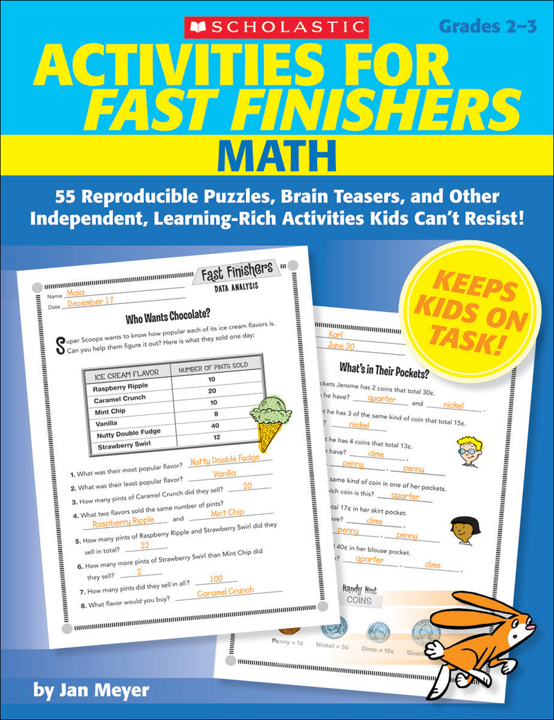 Activities for Fast Finishers: Math