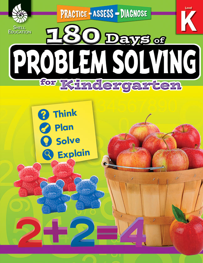 180 Days: Problem Solving for Kindergarten: Practice, Assess, Diagnose
