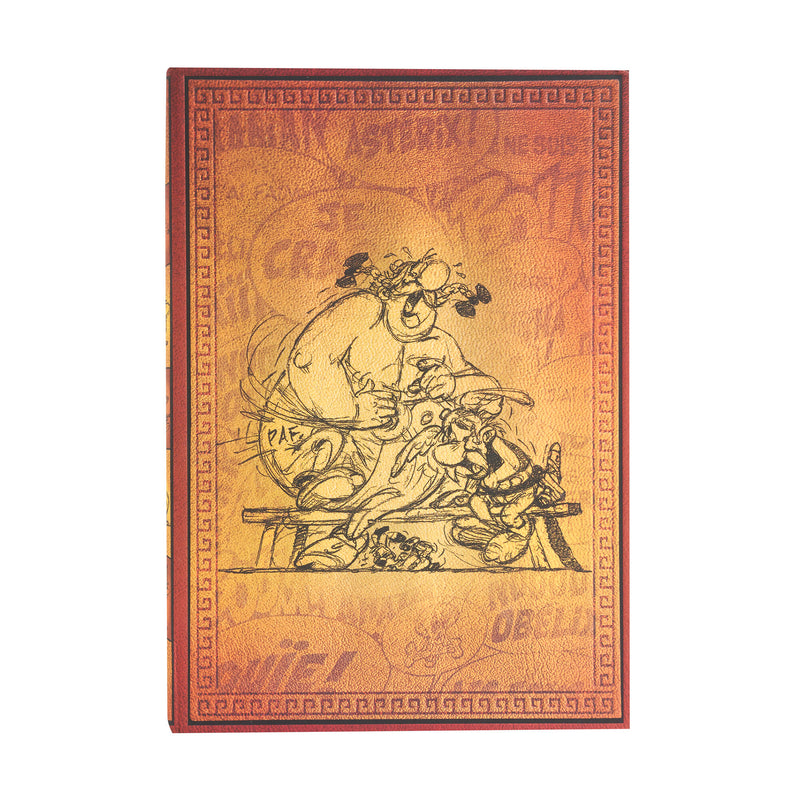 Obelix & Co. Grande Hardcover Sketchbook, 112pg, 200GSM by Paperblanks (The Adventures of Asterix)