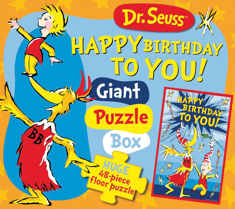 Dr. Seuss Happy Birthday to You! Giant Puzzle Box