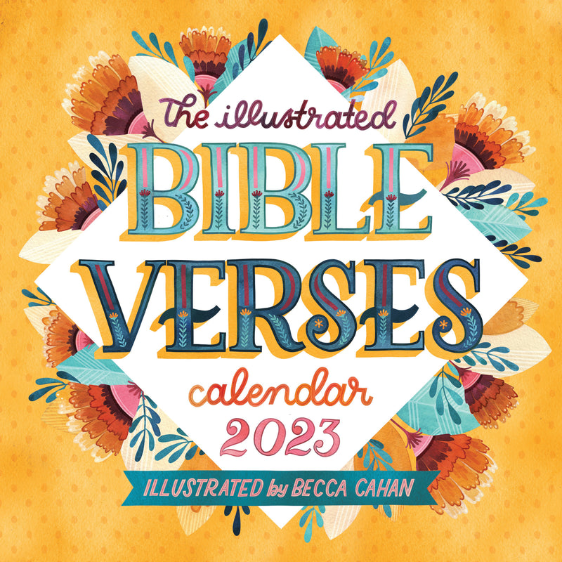 The Illustrated Bible Verses Wall Calendar 2023
