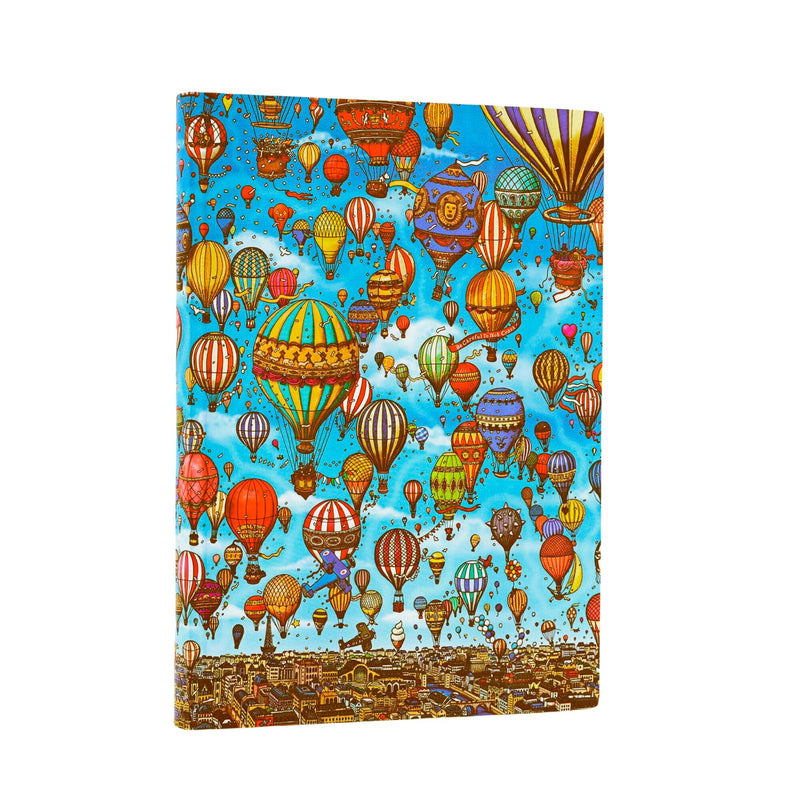 Balloon Festival Midi Lined Softcover Journal, 176pg, 100GSM by Paperblanks (Pierre the Maze Detective)