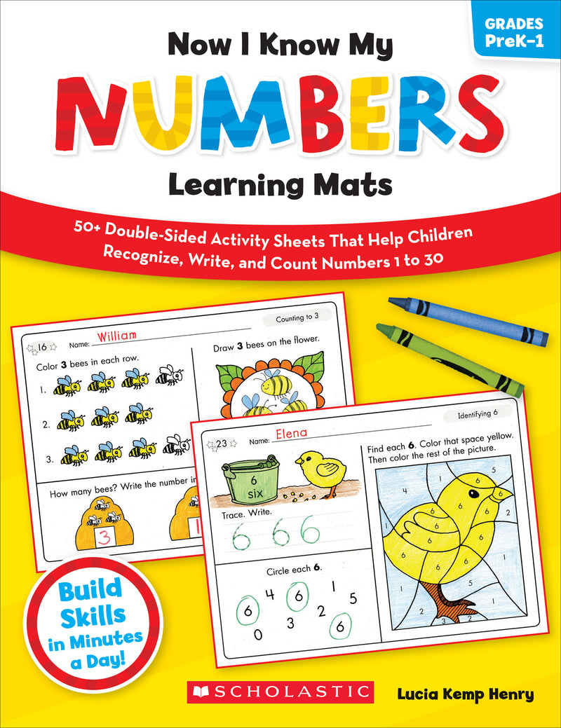 Now I Know My Numbers Learning Mats