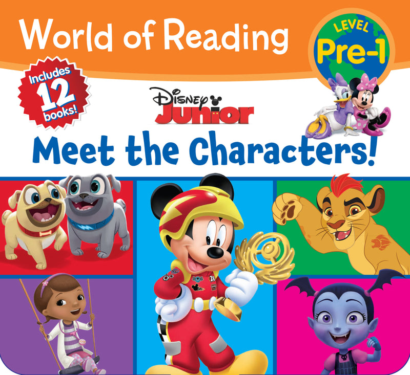 World of Reading Disney Junior Meet the Characters (Pre-Level 1 Box Set)