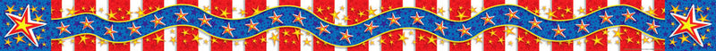 Red, White, and Blue! Borders with Corners