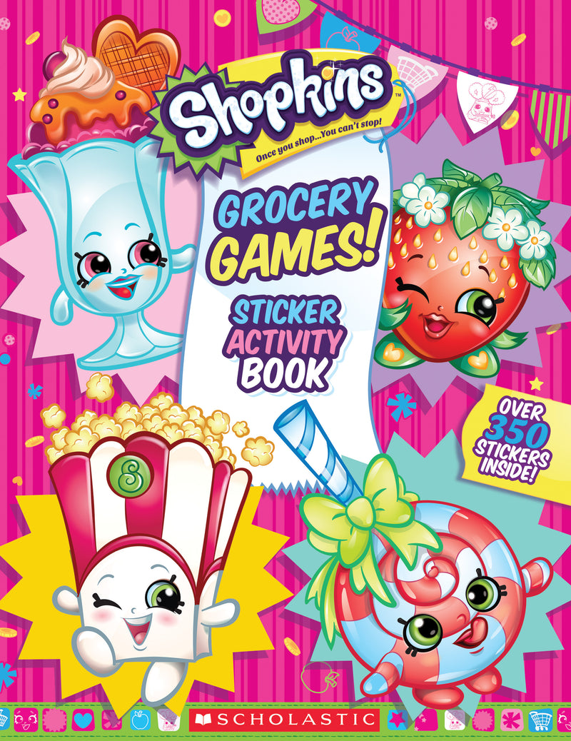 Grocery Games! (Shopkins Jumbo Sticker Activity Book)