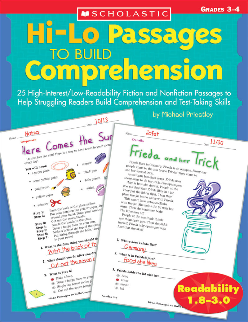 Hi/lo Passages To Build Reading Comprehension Skills