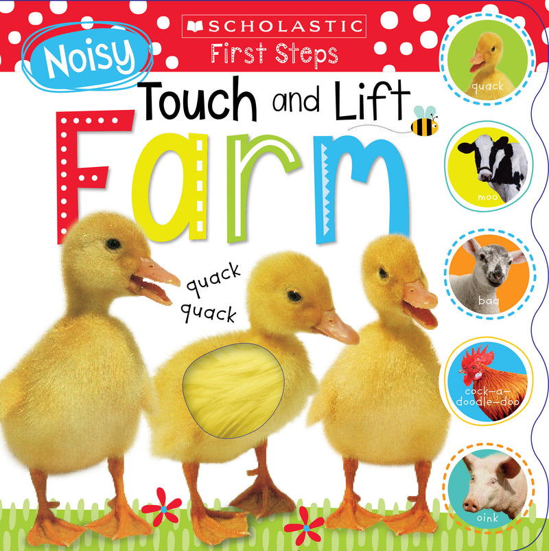 Noisy Touch and Lift Farm: Scholastic Early Learners (Touch and Lift)