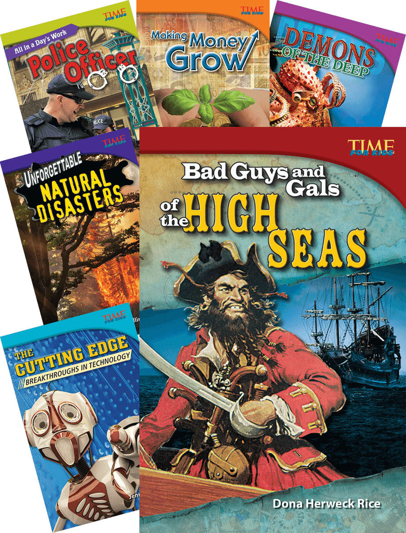 TIME FOR KIDS® Informational Text Grade 5 Readers Set 1 10-Book Set