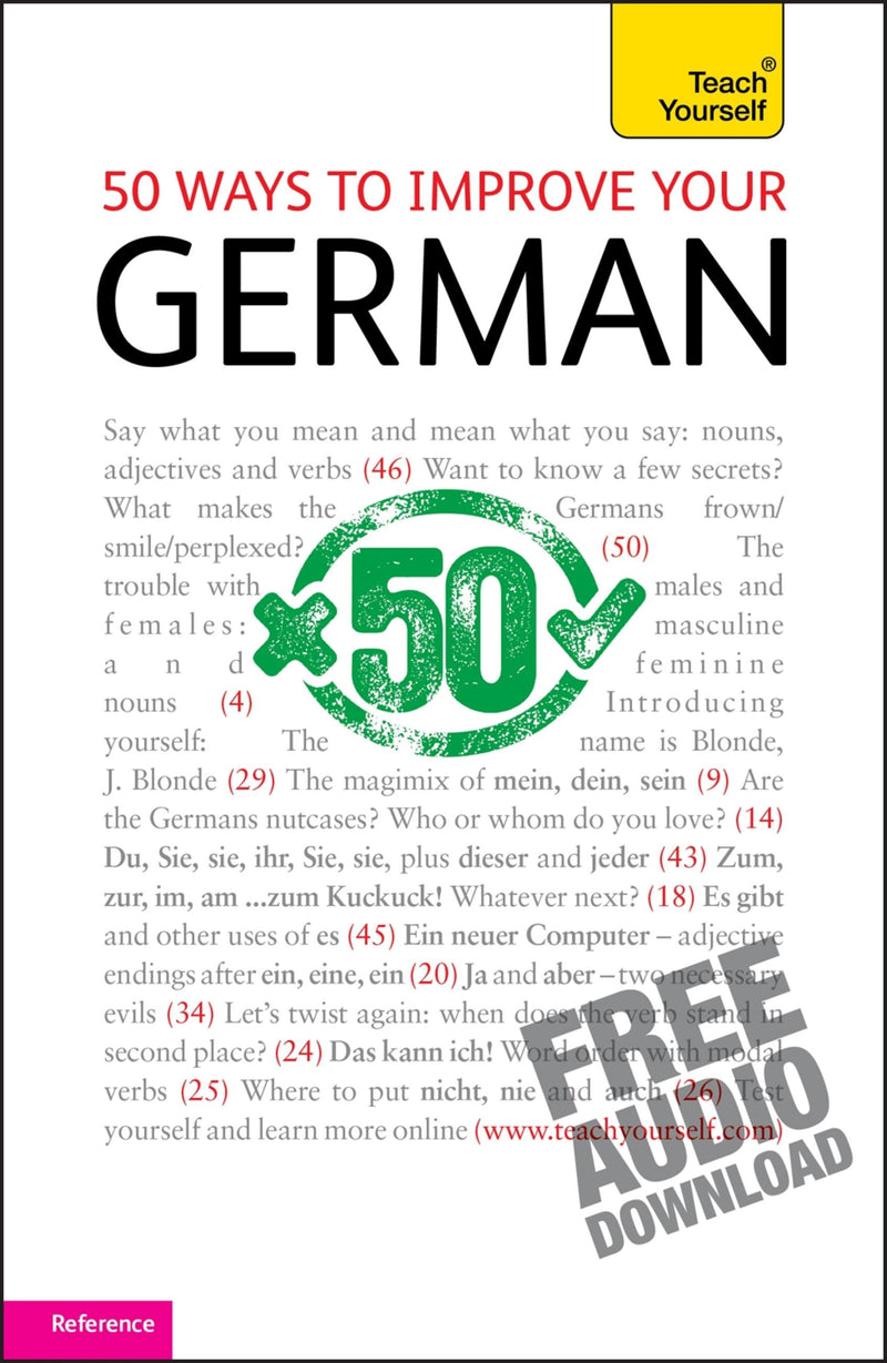 50 Ways to Improve your German